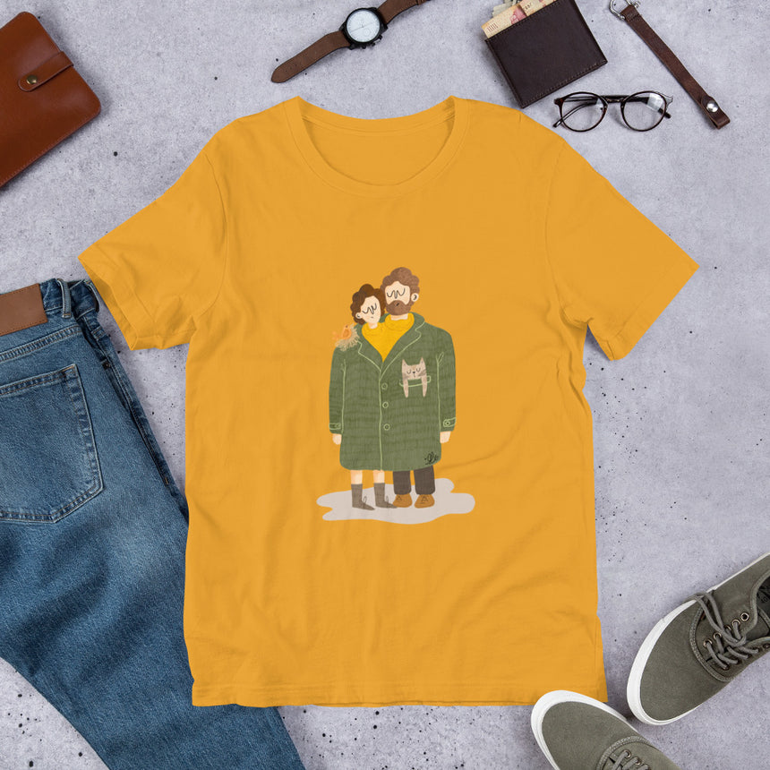 "Together in hard situations!" T-shirt by Marjillu