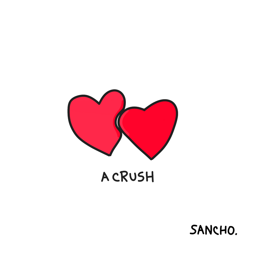 "a Crush" Women T-shirt by Gabriel Sancho