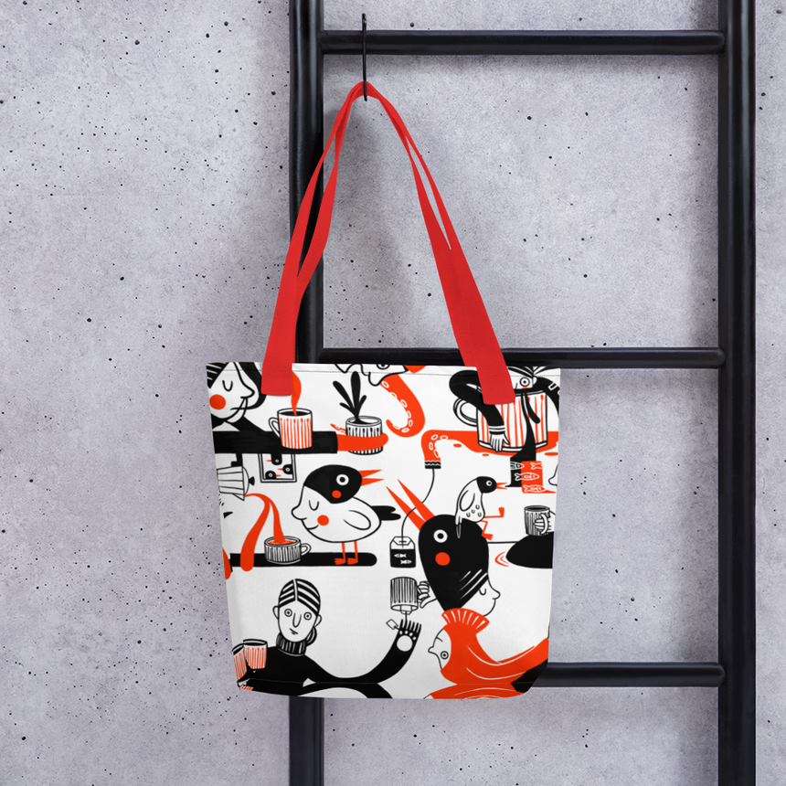 "Cuppa Time" Tote bag by Merle Goll