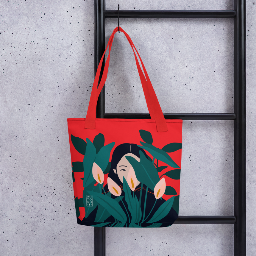 "Motoko" Tote bag by Mariana Motoko