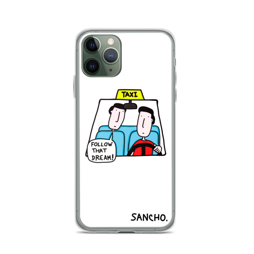 "Taxi" iPhone Case by Gabriel Sancho