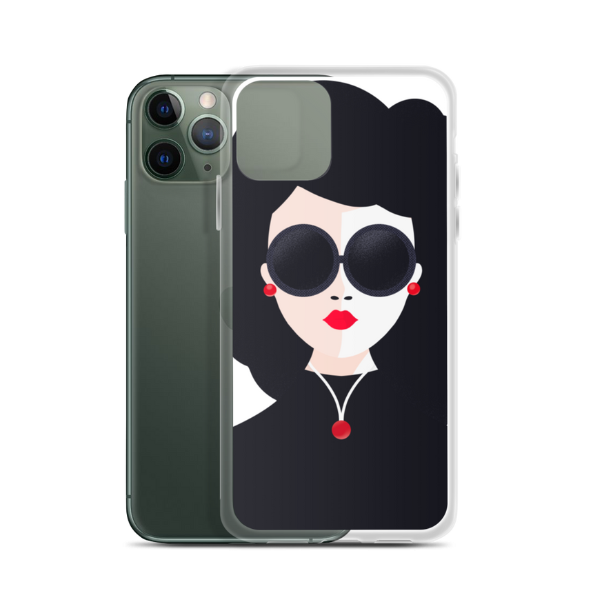 "Classic Lady" iPhone Case by Khashayar Khorrami