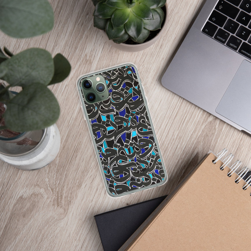 "Calligraphy" iPhone Case by Rahil Beigi
