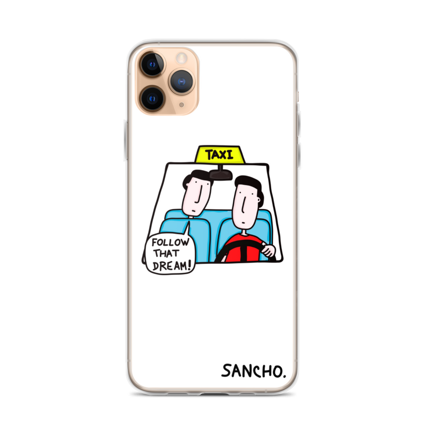 "Taxi" iPhone Case by Gabriel Sancho