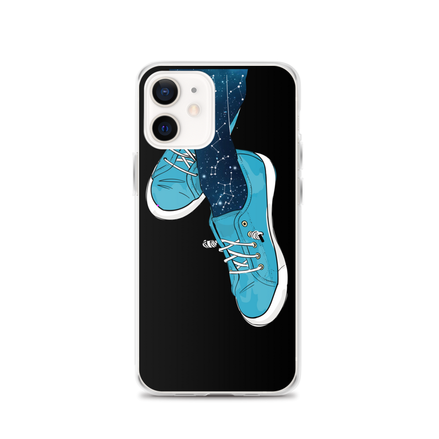 "Autismo Sneakers Universe" iPhone Case by Sarai Llamas