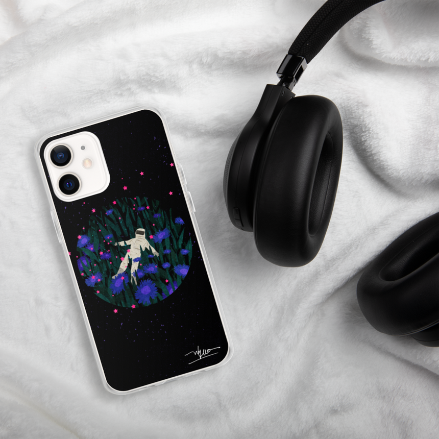 "Violet Planet" iPhone Case by Xuan Loc Xuan