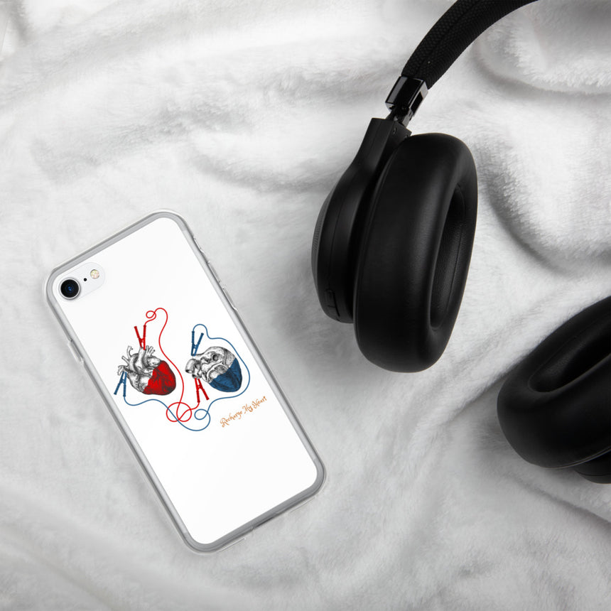 "Recharge My Heart" iPhone Case by Sarai Llamas