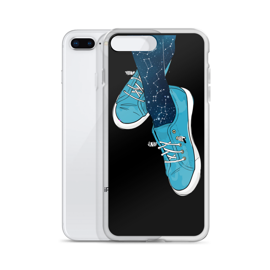 "Autismo Sneakers Universe" iPhone Case by Sarai Llamas
