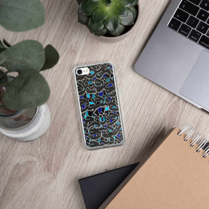 "Calligraphy" iPhone Case by Rahil Beigi