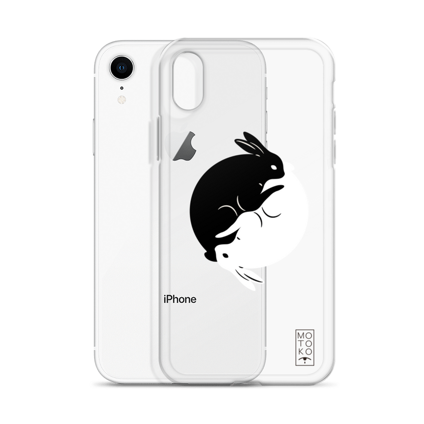 "Yin Yang" iPhone Case by Mariana Motoko
