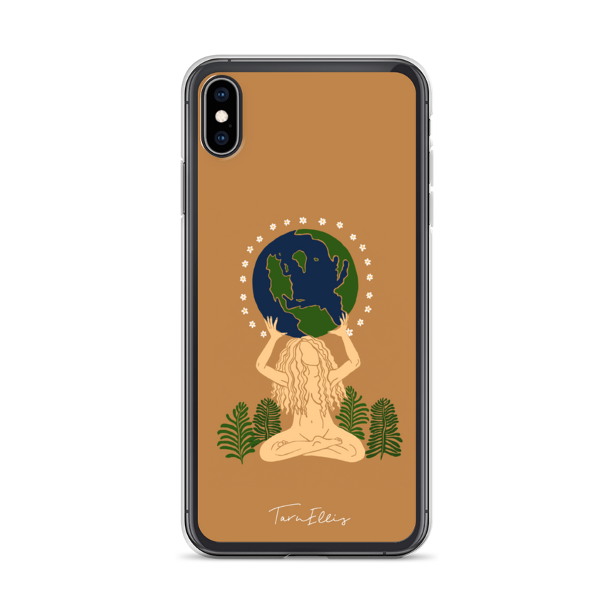 "Love our Planet" iPhone Case by Tarn Ellis