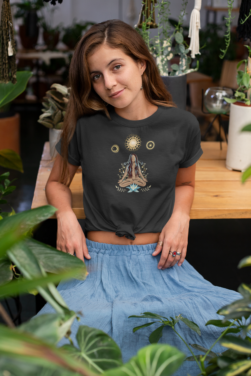 "Lotus" Women T-shirt by Tarn Ellis
