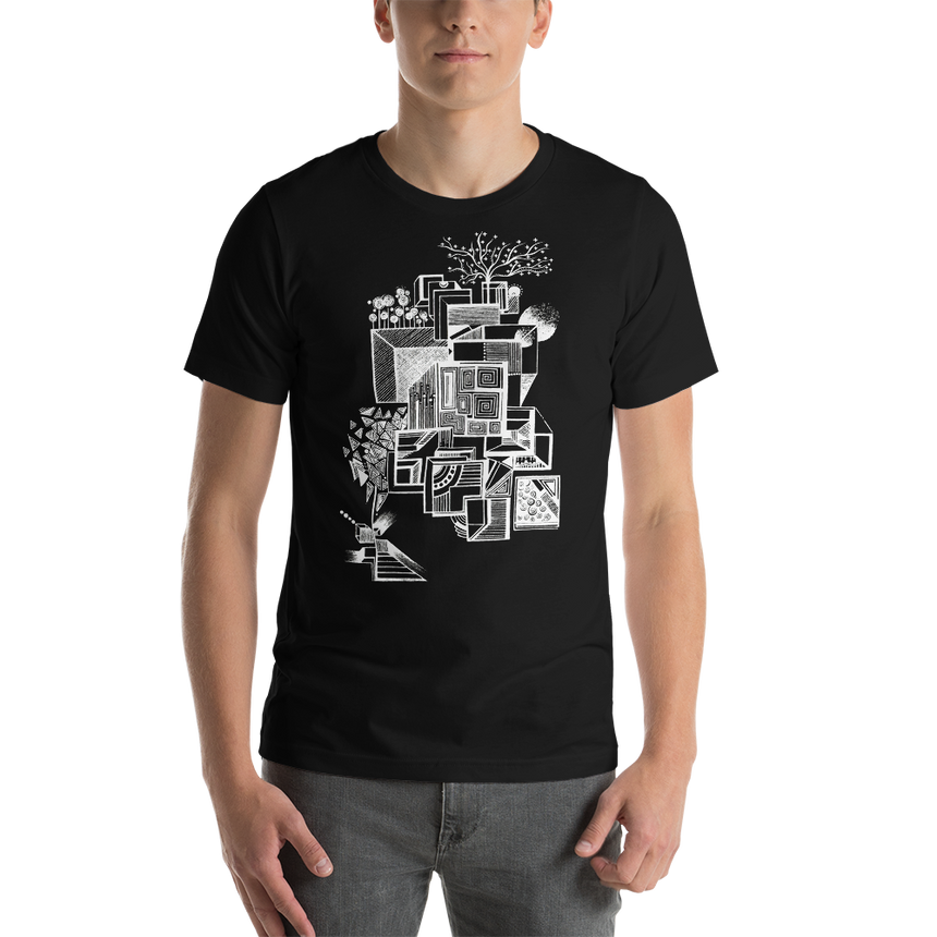 "CubeCity" T-Shirt by Sahar Mirzaei