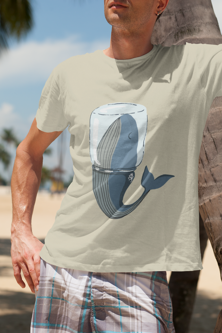 "It Longs For The Sea" T-Shirt by Marjillu