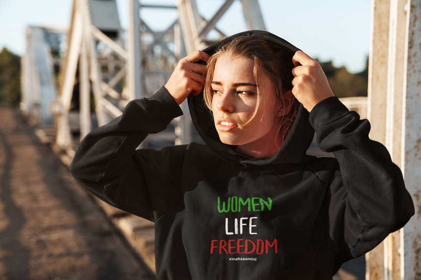 "Women, Life, Freedom- #mahsaamini" Hoodie