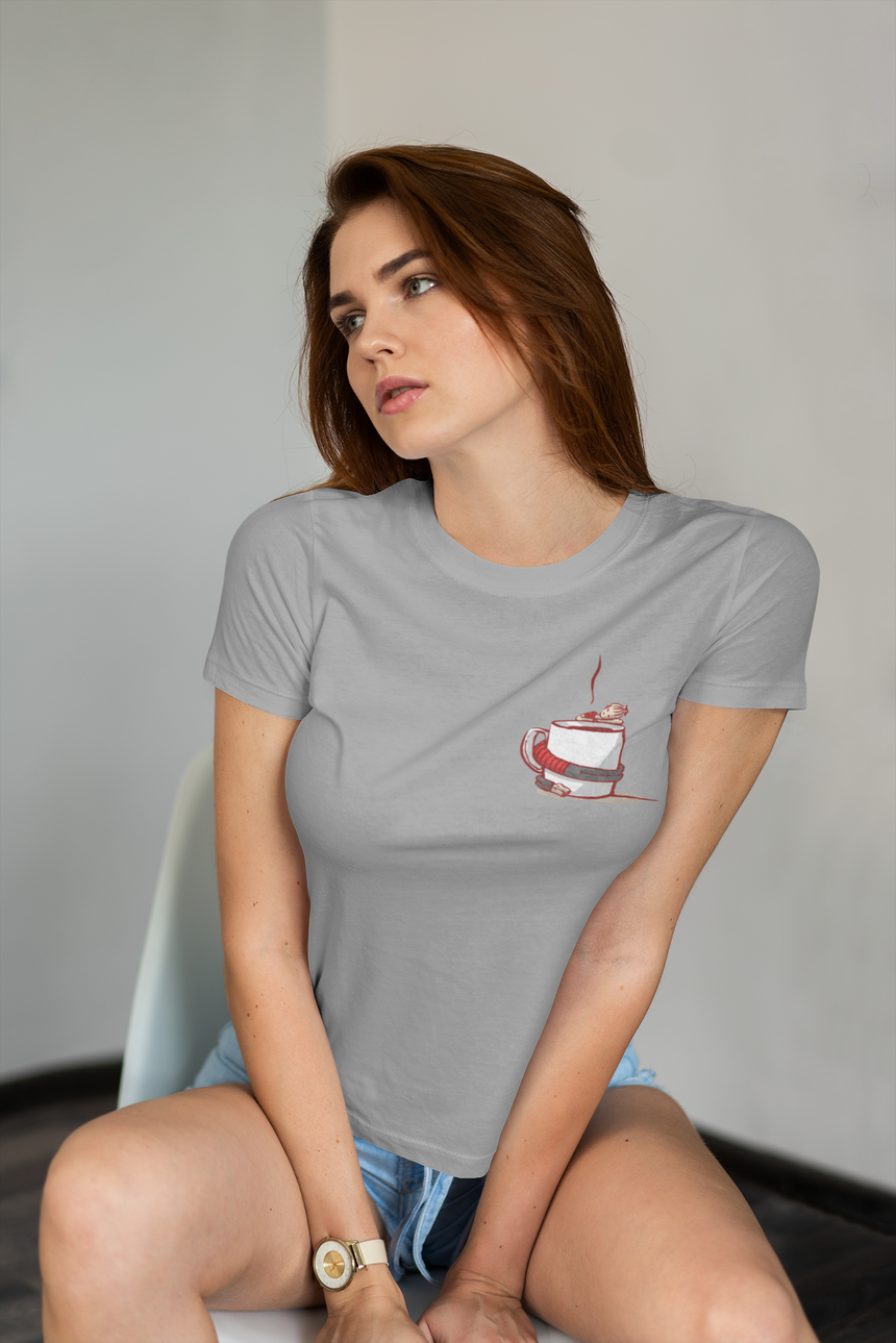 "Be Gentle" Women T-Shirt by Friederike Ablang