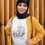 "Mahsa Amini" T-shirt by Kimia Foroughi