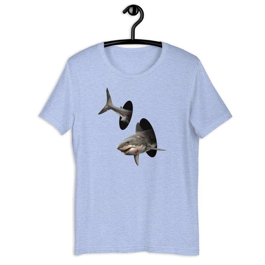 "Air Shark" T-Shirt Designed by Figaro Many