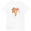 "Morning stretching" T-Shirt Designed by Figaro Many