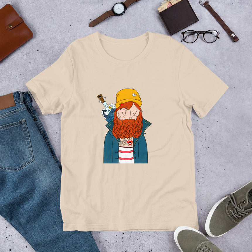 "Scottish Fisherman" T-Shirt by Khashayar Khorrami