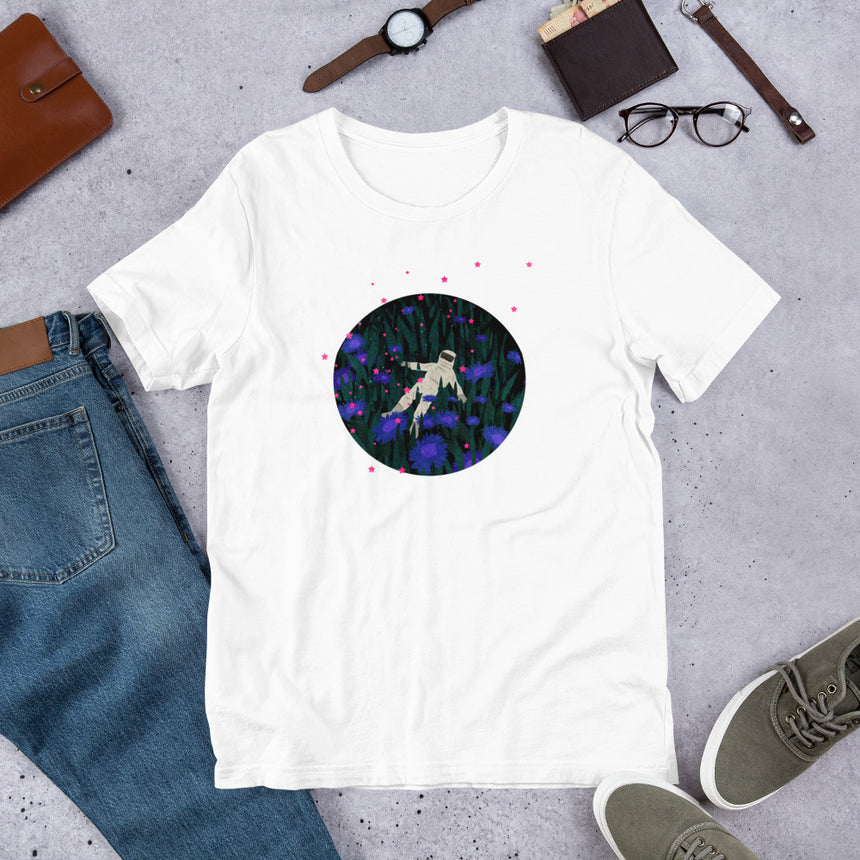 "Violet Planet" T-Shirt by Xuan Loc Xuan