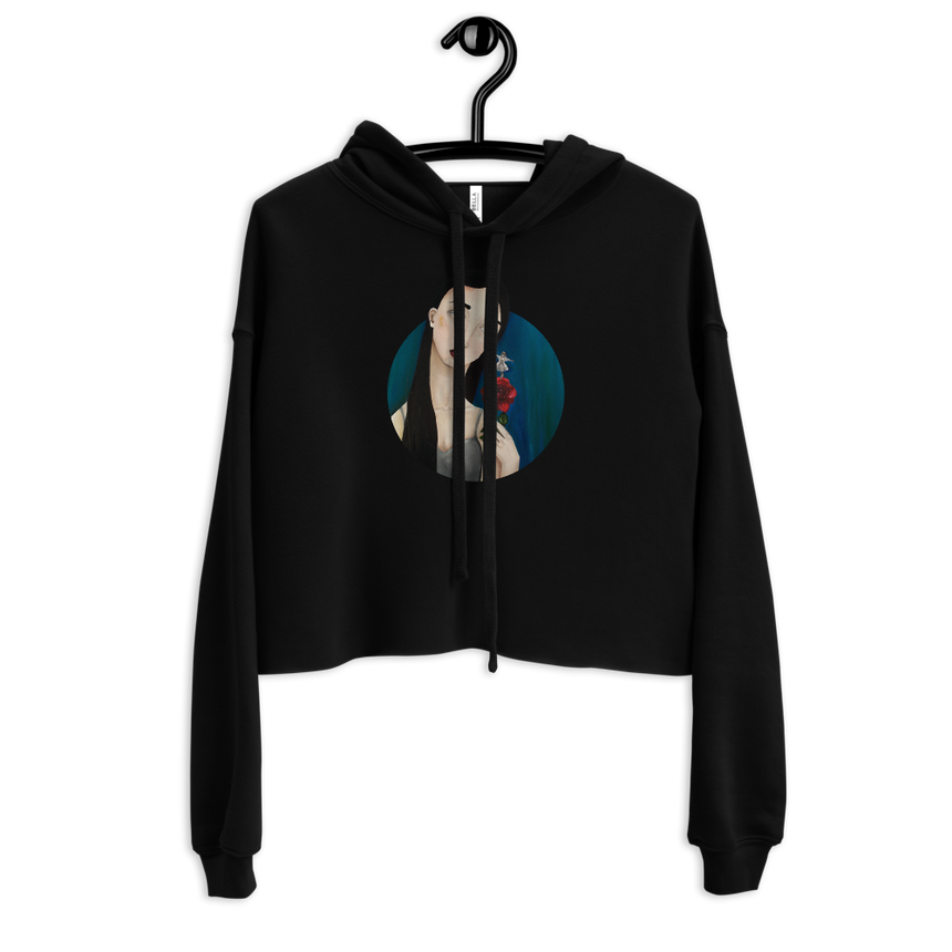 Crop Hoodie by Kimia Foroughi