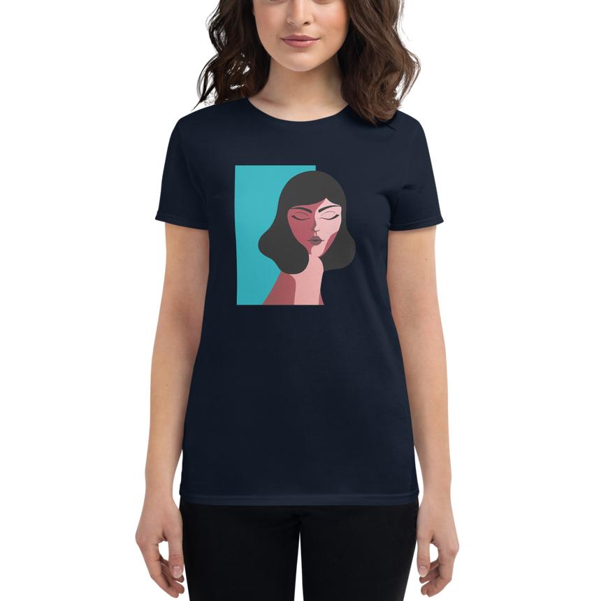 "Sensuality " Woman T-Shirt by Victoria Helena