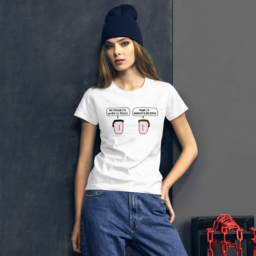 "Favorite word" Women T-shirt by Gabriel Sancho