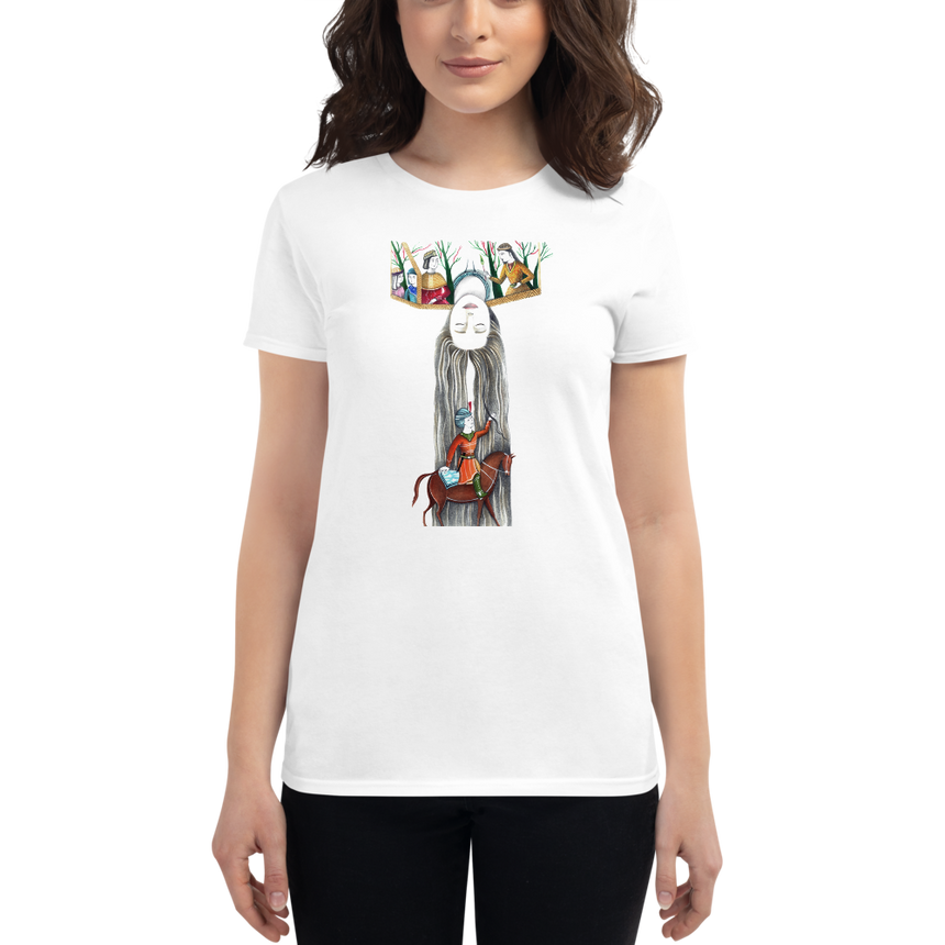 "Roudabeh" Women T-shirt by Saba Soleymani